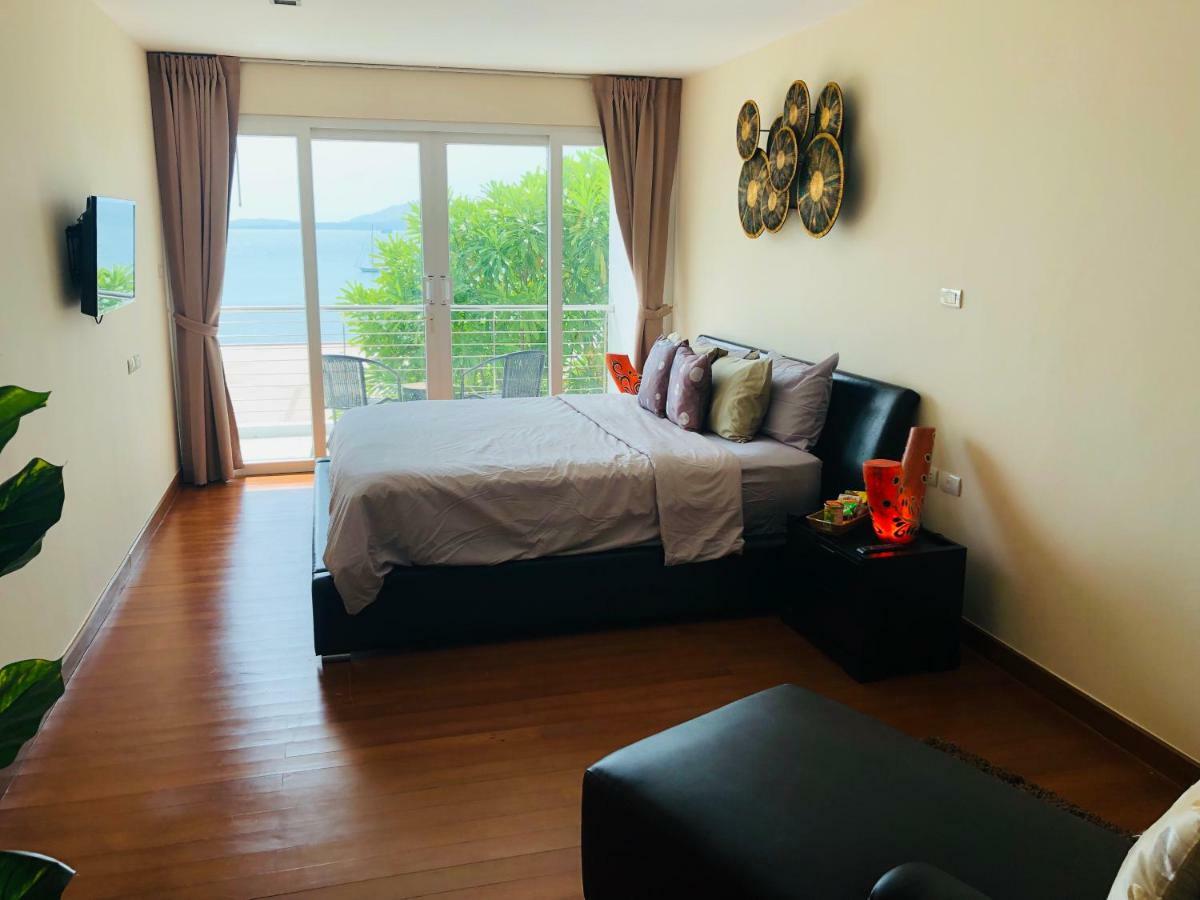 D-Lux 4 Bed Beachfront Apartment With Sea View Panwa Beach Exteriör bild