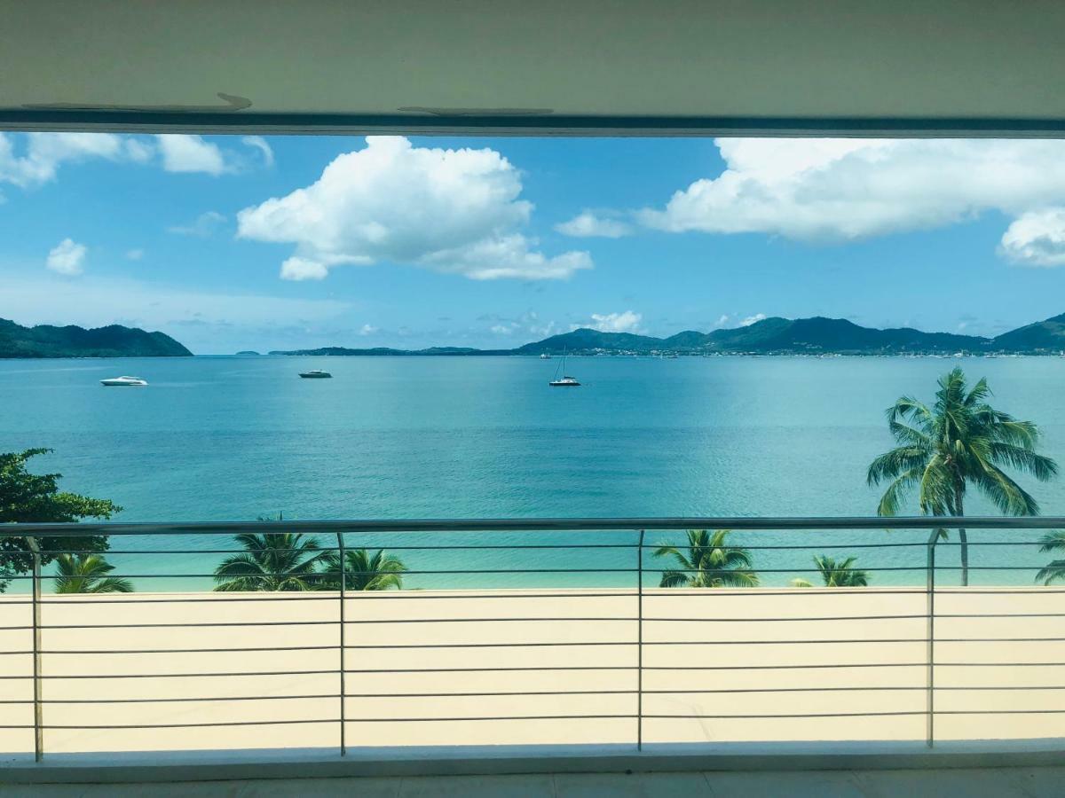 D-Lux 4 Bed Beachfront Apartment With Sea View Panwa Beach Exteriör bild