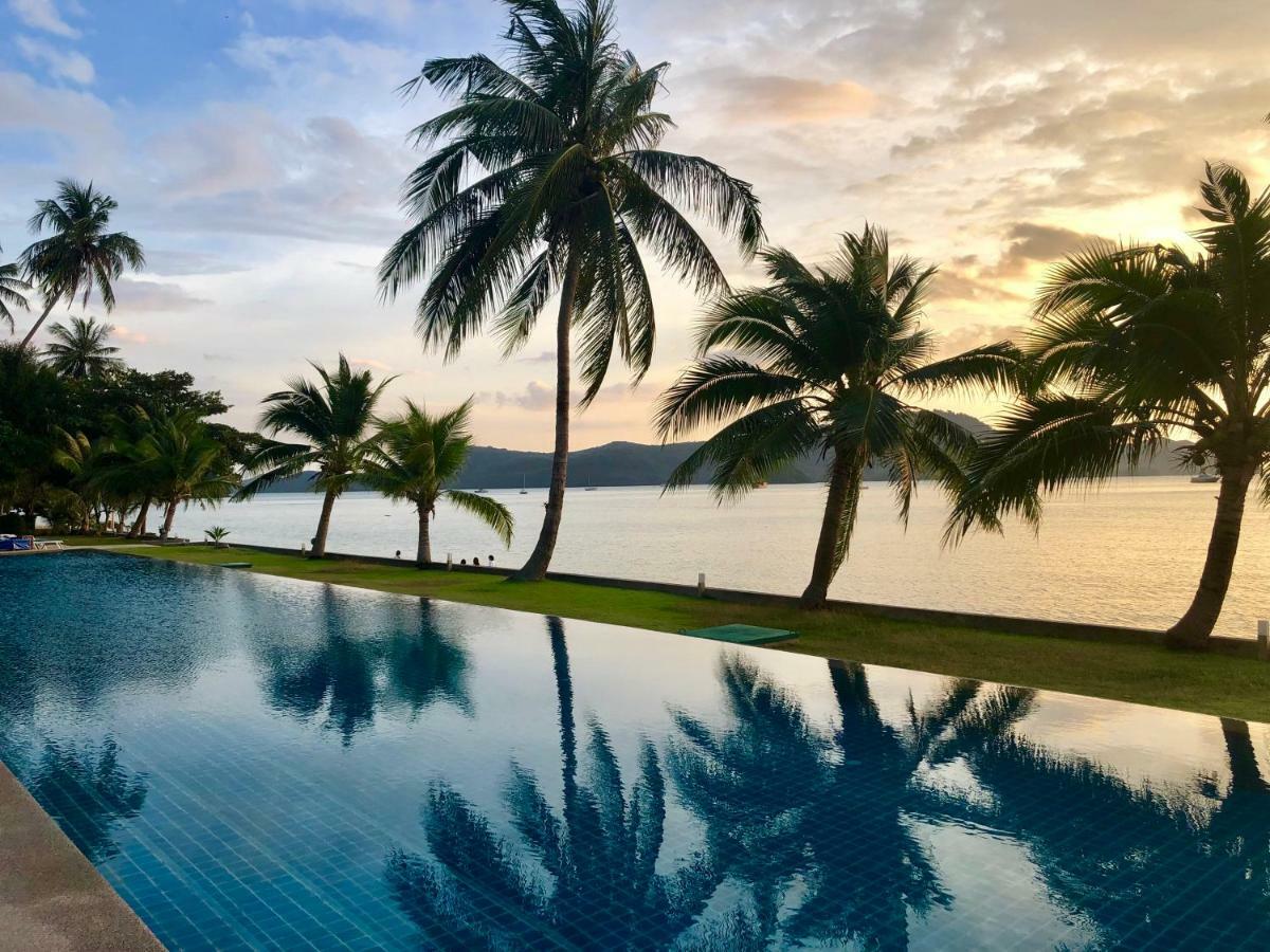 D-Lux 4 Bed Beachfront Apartment With Sea View Panwa Beach Exteriör bild